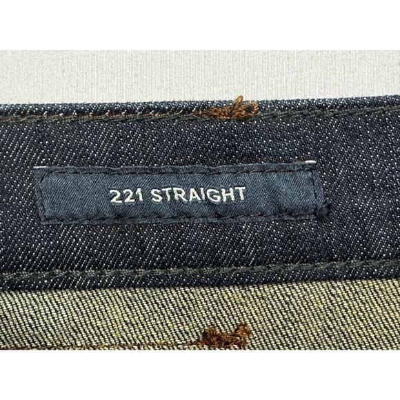 Lucky Brand Men's 221 Straight Leg Blue Denim Jeans - Size 38x29 - Picture 5 of 7